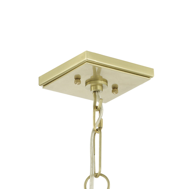 Crystorama 8105-AG Paxton Four Light Chandelier Aged Brass Alternate Image 4.jpg