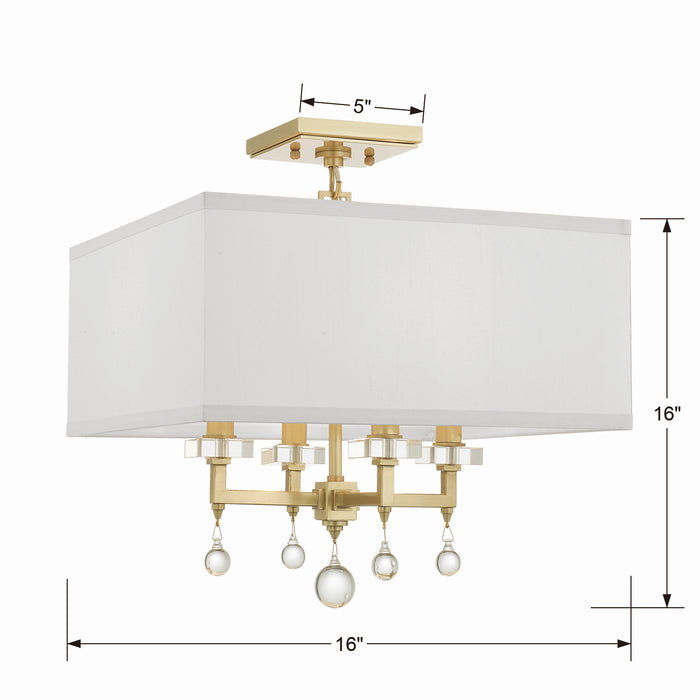 Crystorama 8105-AG_CEILING Paxton Four Light Semi Flush Mount Aged Brass Alternate Image 2.jpg