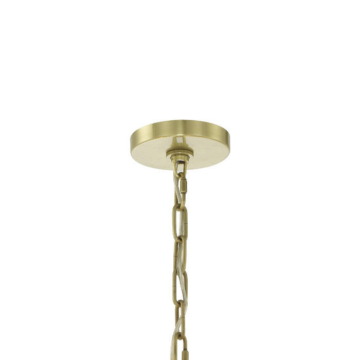 Crystorama 8116-AG Paxton Six Light Chandelier Aged Brass Alternate Image 2.jpg