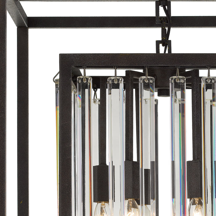 Crystorama 8404-FB Hollis Four Light Chandelier Forged Bronze Alternate Image.jpg