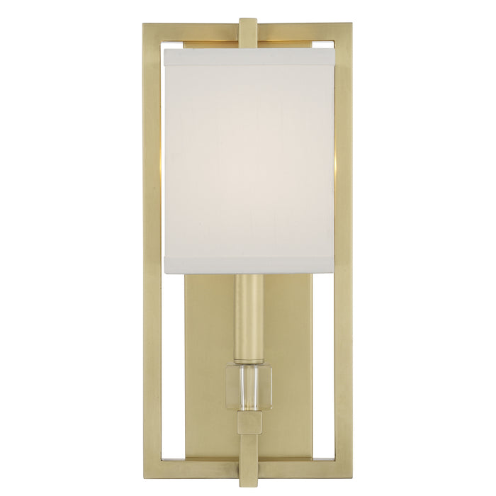 Crystorama 8881-AG Dixon One Light Wall Sconce Aged Brass Alternate Image.jpg