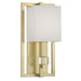 Crystorama 8881-AG Dixon One Light Wall Sconce Aged Brass Main Image.jpg