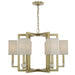Crystorama 8886-AG Dixon Six Light Chandelier Aged Brass Alternate Image.jpg