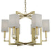 Crystorama 8886-AG Dixon Six Light Chandelier Aged Brass Main Image.jpg