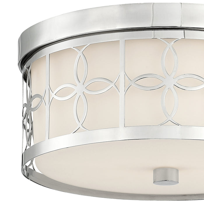 Crystorama ANN-2105-PN Anniversary Two Light Flush Mount Polished Nickel Alternate Image 2.jpg