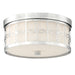 Crystorama ANN-2105-PN Anniversary Two Light Flush Mount Polished Nickel Main Image.jpg