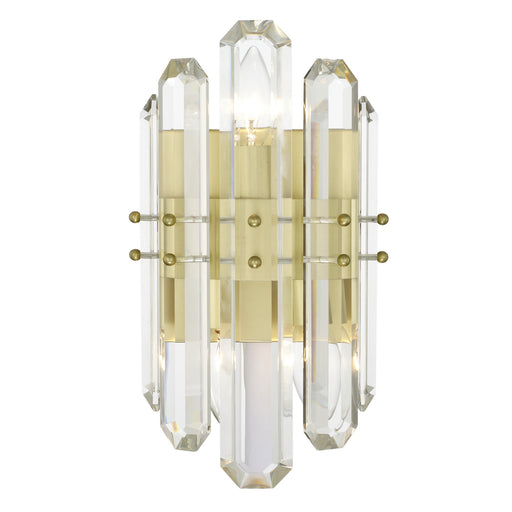 Crystorama BOL-8882-AG Bolton Two Light Wall Sconce Aged Brass Main Image.jpg