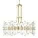 Crystorama BOL-8888-AG Bolton Eight Light Chandelier Aged Brass Alternate Image 4.jpg