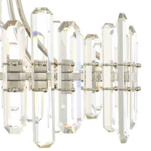 Crystorama BOL-8888-PN Bolton Eight Light Chandelier Polished Nickel Alternate Image.jpg