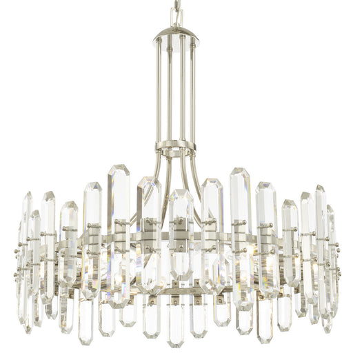 Crystorama BOL-8889-PN Bolton 12 Light Chandelier Polished Nickel Main Image.jpg