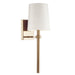Crystorama BRO-451-VG Bromley One Light Wall Sconce Vibrant Gold Alternate Image.jpg