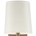 Crystorama BRO-451-VG Bromley One Light Wall Sconce Vibrant Gold Alternate Image 2.jpg