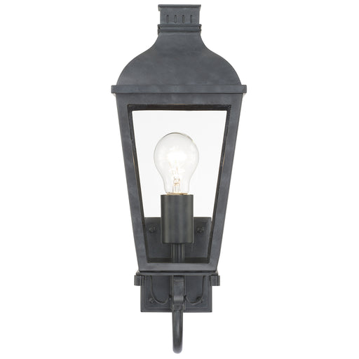 Crystorama DUM-9801-GE Dumont One Light Outdoor Wall Sconce Graphite Alternate Image.jpg