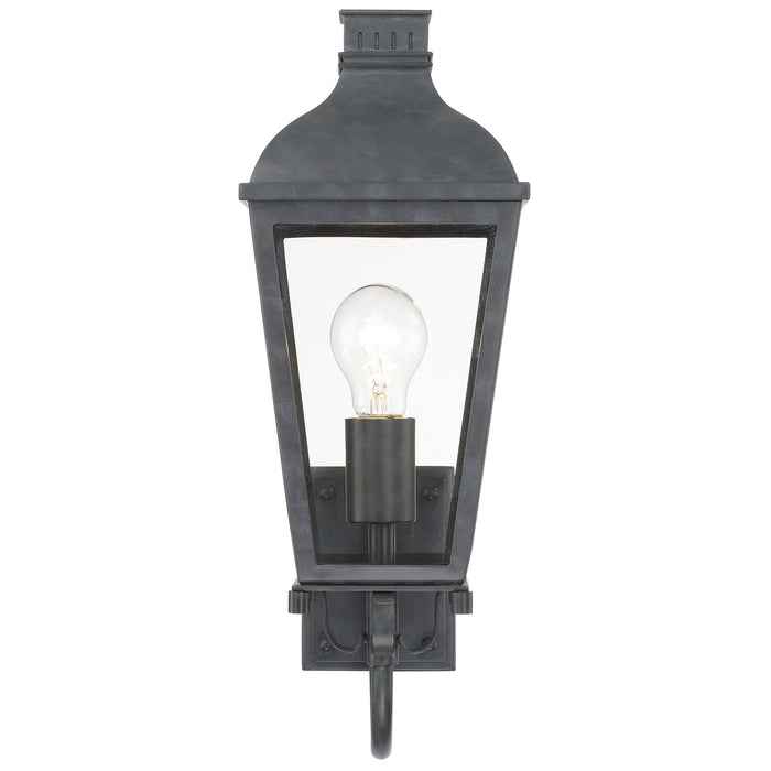 Crystorama DUM-9801-GE Dumont One Light Outdoor Wall Sconce Graphite Alternate Image.jpg