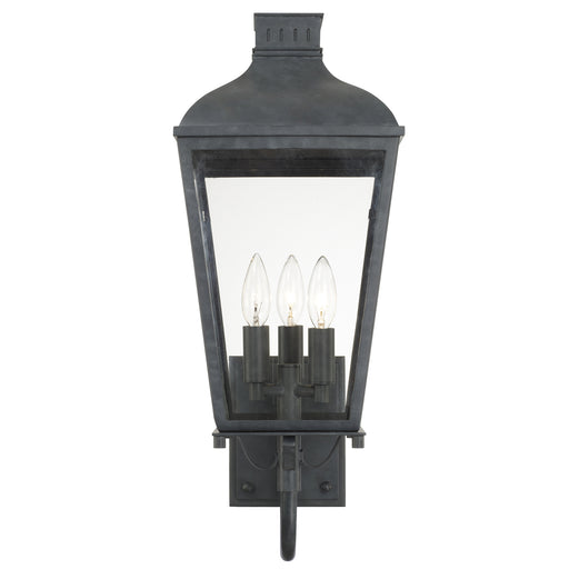 Crystorama DUM-9802-GE Dumont Three Light Outdoor Wall Sconce Graphite Alternate Image.jpg