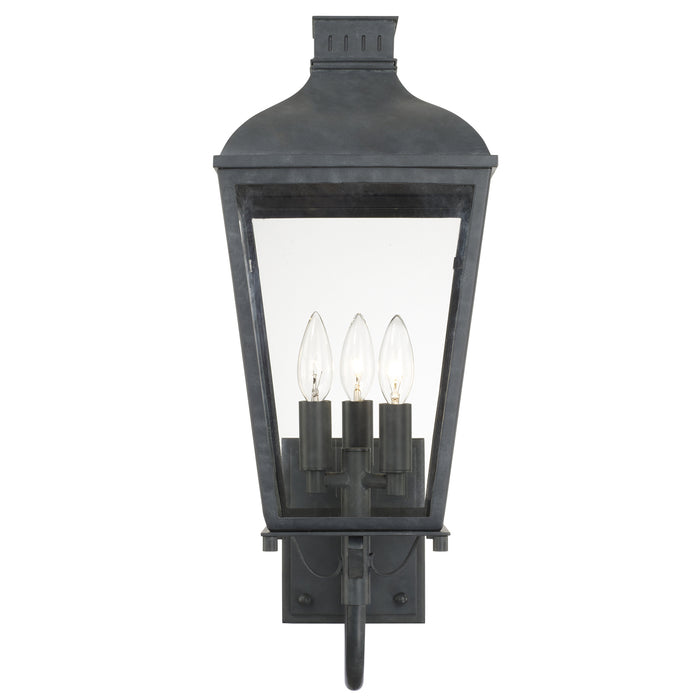 Crystorama DUM-9802-GE Dumont Three Light Outdoor Wall Sconce Graphite Alternate Image.jpg