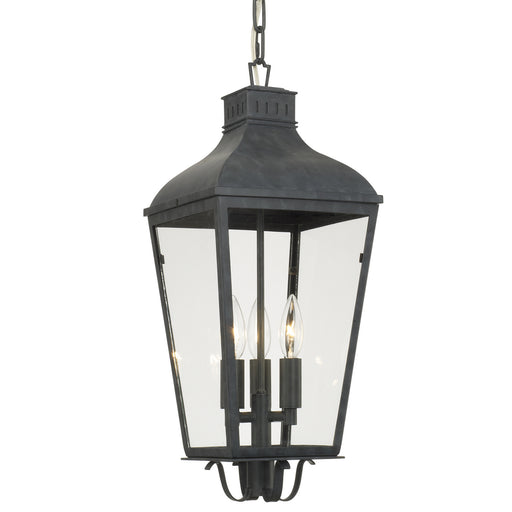 Crystorama DUM-9805-GE Dumont Three Light Outdoor Chandelier Graphite Main Image.jpg