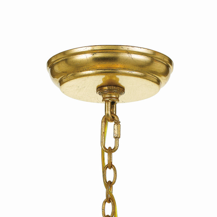 Crystorama DUV-623-GA Duval Three Light Mini Chandelier Antique Gold Alternate Image 2.jpg