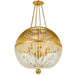 Crystorama DUV-626-GA Duval Six Light Chandelier Antique Gold Main Image.jpg