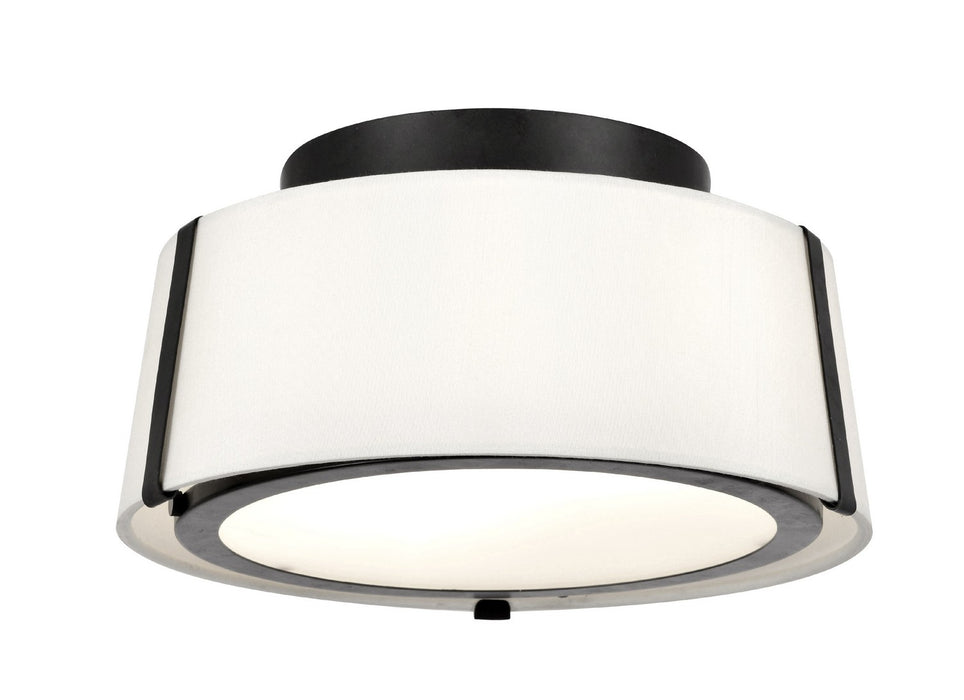 Crystorama FUL-903-BK Fulton Two Light Semi Flush Mount Black Main Image.jpg