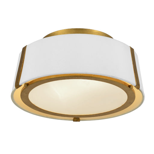 Crystorama FUL-903-GA Fulton Two Light Semi Flush Mount Antique Gold Alternate Image.jpg