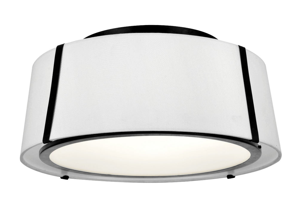 Crystorama FUL-905-BK Fulton Three Light Semi Flush Mount Black Main Image.jpg
