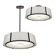 Crystorama FUL-907-BK Fulton Six Light Chandelier Black Alternate Image.jpg