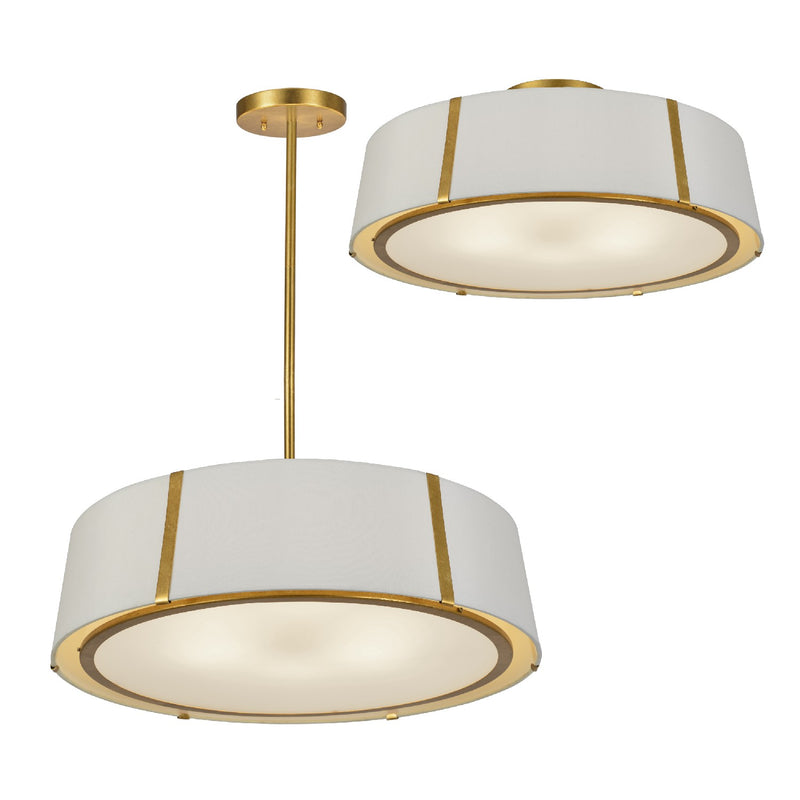 Crystorama FUL-907-GA Fulton Six Light Chandelier Antique Gold Alternate Image.jpg