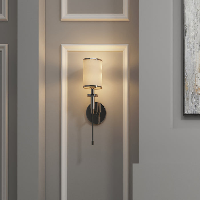 Crystorama HAT-471-PN Hatfield One Light Wall Sconce Polished Nickel Alternate Image.jpg