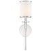 Crystorama HAT-471-PN Hatfield One Light Wall Sconce Polished Nickel Main Image.jpg