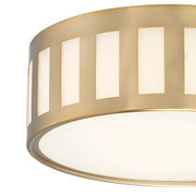 Crystorama KEN-2203-VG Kendal Three Light Flush Mount Vibrant Gold Alternate Image.jpg