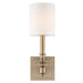 Crystorama LLO-481-AG Lloyd One Light Wall Sconce Aged Brass Main Image.jpg