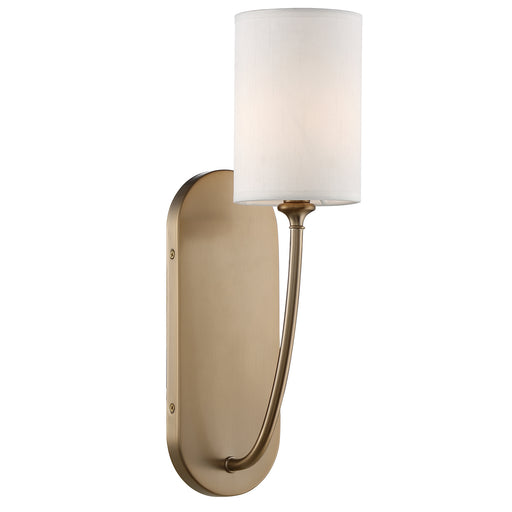 Crystorama PRE-461-VG Preston One Light Wall Sconce Vibrant Gold Main Image.jpg