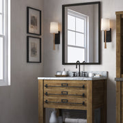 Crystorama TRE-221-AG-BF Trenton One Light Wall Sconce Aged Brass / Black Forged Alternate Image 4.jpg