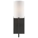 Crystorama VER-241-BF Veronica One Light Wall Sconce Black Forged Main Image.jpg