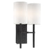 Crystorama VER-242-BF Veronica Two Light Wall Sconce Black Forged Alternate Image.jpg