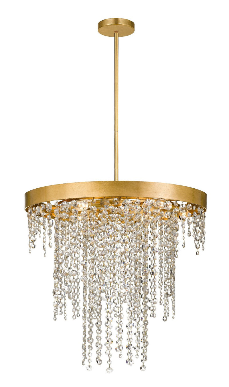 Crystorama WIN-616-GA-CL-MWP Winham Six Light Chandelier Antique Gold Main Image.jpg