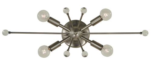 Framburg 5324 BN Supernova Four Light Wall Sconce, Brushed Nickel Main Image.jpg