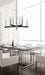 Framburg 5358 BN/MBLACK Jessica Ten Light Chandelier, Brushed Nickel/Matte Black Alternate Image A.jpg