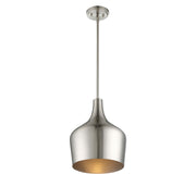 Shoppers Lighting SH70020BN Valentina One Light Pendant, Brushed Nickel Alternate Image.jpg
