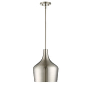 Shoppers Lighting SH70020BN Valentina One Light Pendant, Brushed Nickel Main Image.jpg