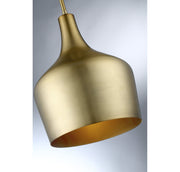 Shoppers Lighting SH70020NB Valentina One Light Pendant, Natural Brass Alternate Image 2.jpg