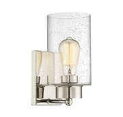 Shoppers Lighting SH90013PN Savannah One Light Wall Sconce, Polished Nickel Alternate Image.jpg
