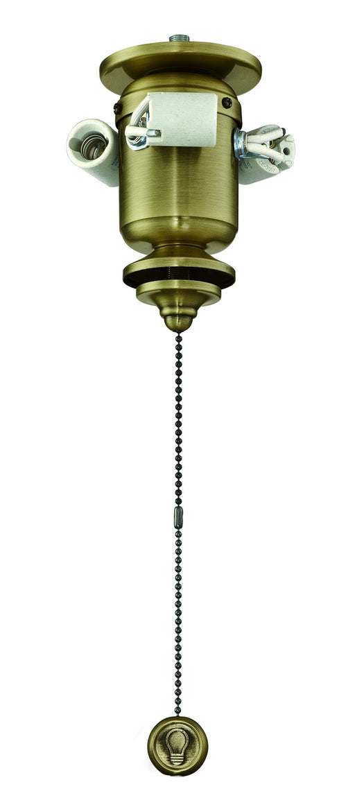 Fanimation F5AB Fitters Three Light Bowl Fitter Antique Brass Main Image.jpg