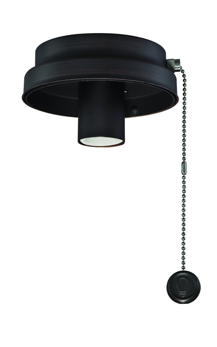 Fanimation F6DZ Fitters One Light Fan Light Kit Dark Bronze Main Image.jpg