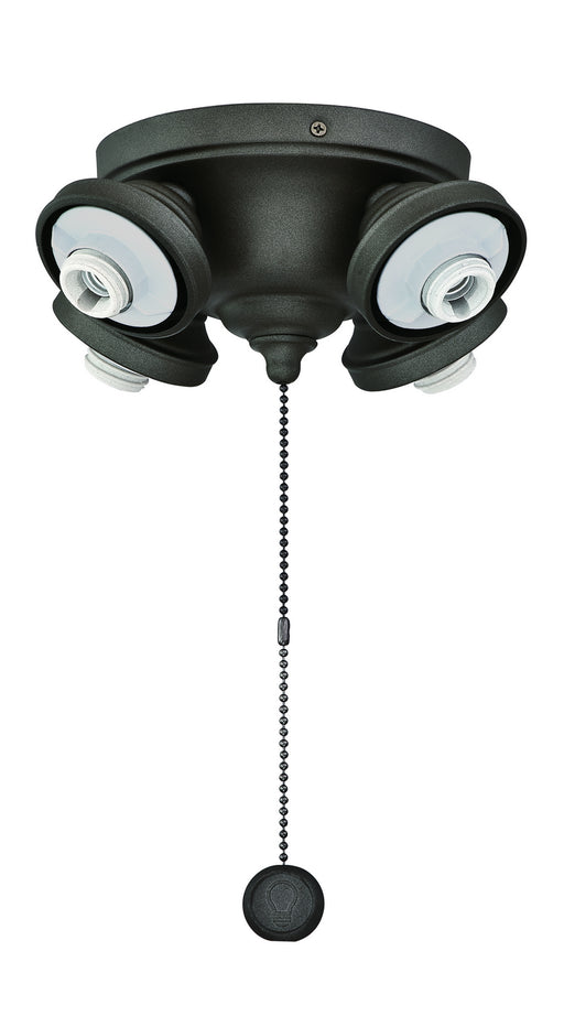 Fanimation F8GR Fitters Four Light Fitter Matte Greige Main Image.jpg