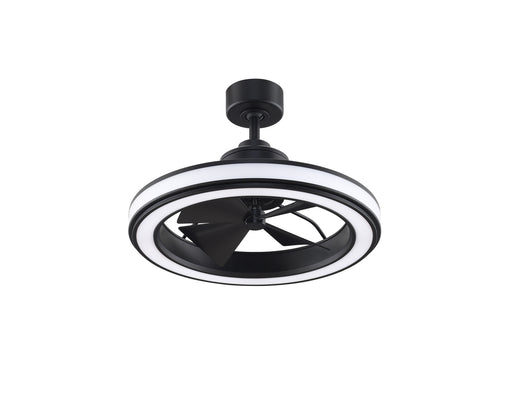 Fanimation FP8404BL Gleam 16" Ceiling Fan Black Main Image.jpg