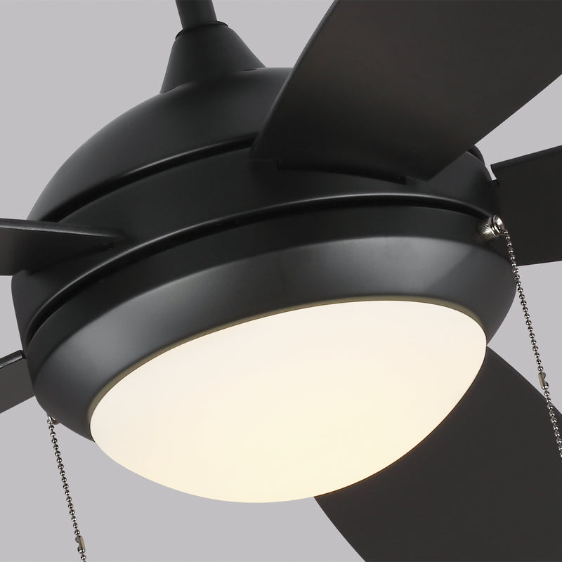 Generation Lighting 5DIC52BKD-V1 Discus 52"Ceiling Fan, Matte Black Alternate Image.jpg
