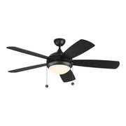 Generation Lighting 5DIC52BKD-V1 Discus 52"Ceiling Fan, Matte Black Main Image.jpg
