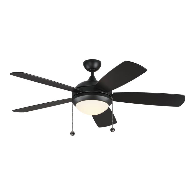 Generation Lighting 5DIC52BKD-V1 Discus 52"Ceiling Fan, Matte Black Main Image.jpg